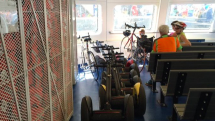 City councillors square-off over Segways on the ferry