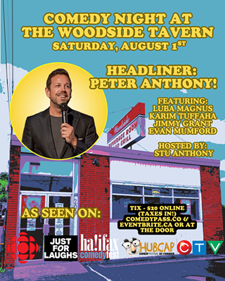 Image: Comedy Night at The Woodside Tavern! Feat: Peter Anthony