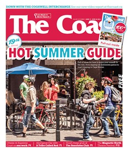 Cover image of the Hot Summer Guide, where "The ultimate road trip" appeared