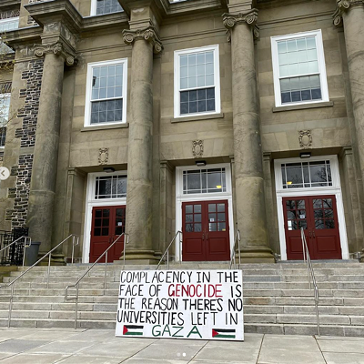 Dal faculty call for ‘an end to the scholasticide in Palestine’