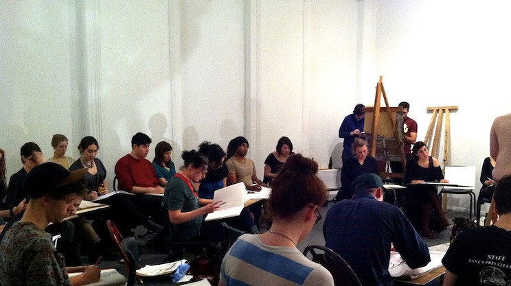 Draw Nudes With Local Dudes life drawing event gets relaxed