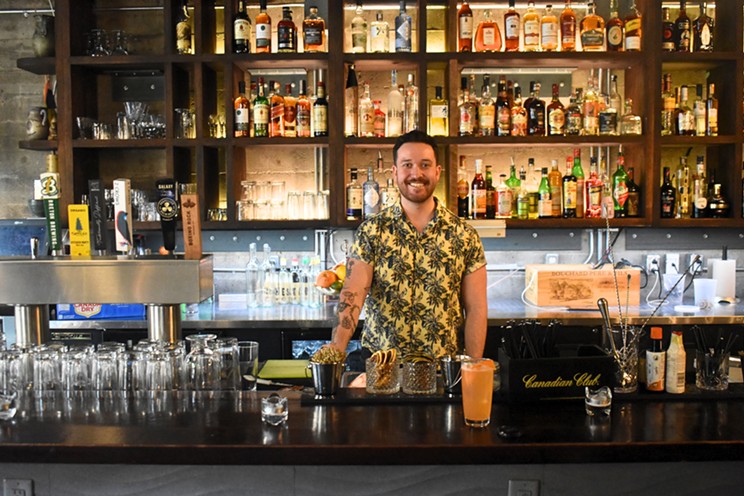 Walter's bar manager Jacob Carey Paradis says casual and accessible are the key words for the new Barrington Street venture—along with a slew of killer cocktails.