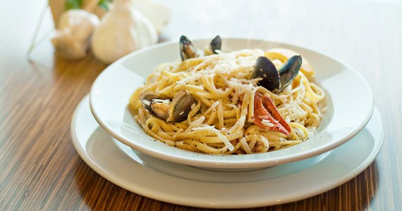 Gluten-Free Lobster Linguine with Mussels