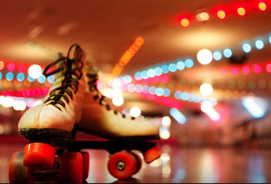 At the roller dome you can bring your own skates or rent them on site.