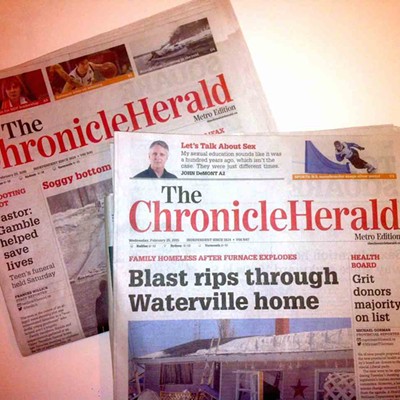 How is the Chronicle Herald still being printed?