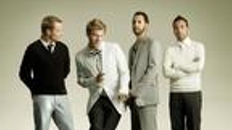 I will give you 10 points if you can tell me which Backstreet Boy is missing from this picture