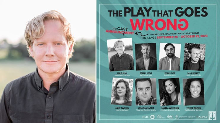Jonathan Torrens makes Neptune debut in The Play That Goes Wrong