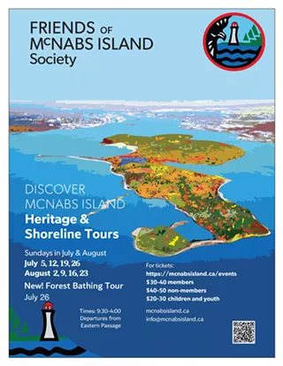 Image: McNabs Island Guided Tours