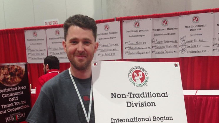Morris East scores at the International Pizza Expo