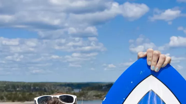 Image: My summer: Beth Amiro, enterprising surfer