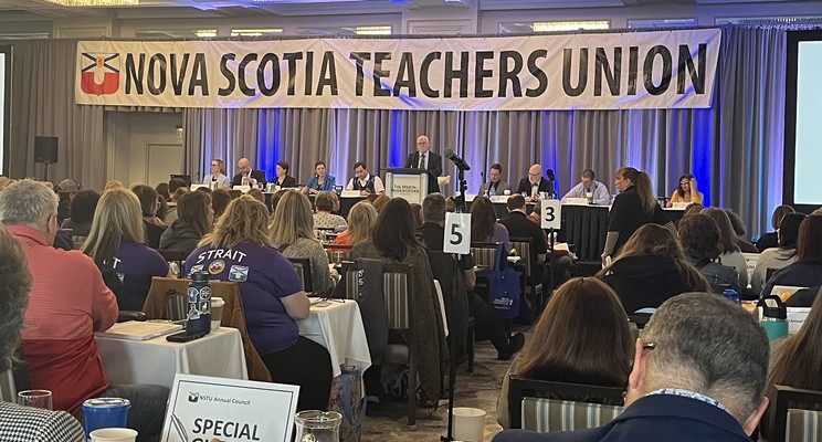 Over the weekend, the NSTU held it's annual council meeting where 250 voting delegates addressed 90 resolutions related to public education in Nova Scotia.