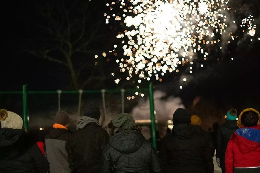 Sackville Snow Days Fireworks Display