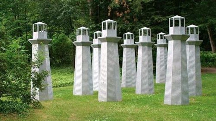 Sandy Graham's lighthouses picked as public art winner
