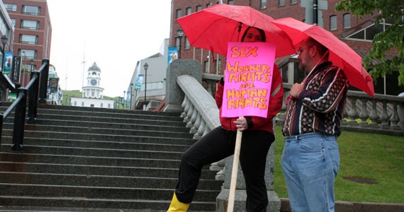 Sex workers, supporters rally against Bill C-36
