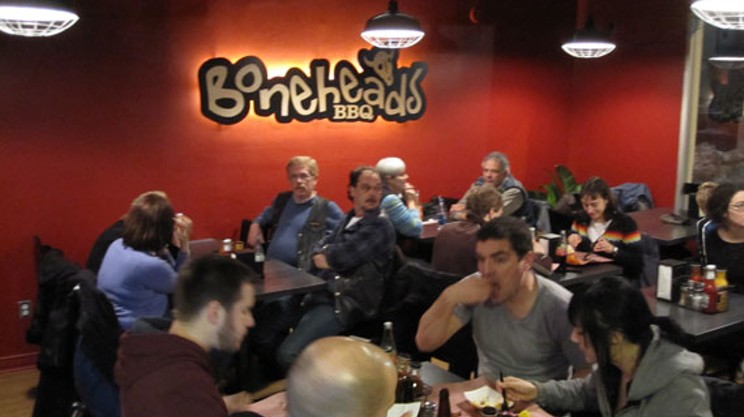 Southern BBQ joint Boneheads Opens