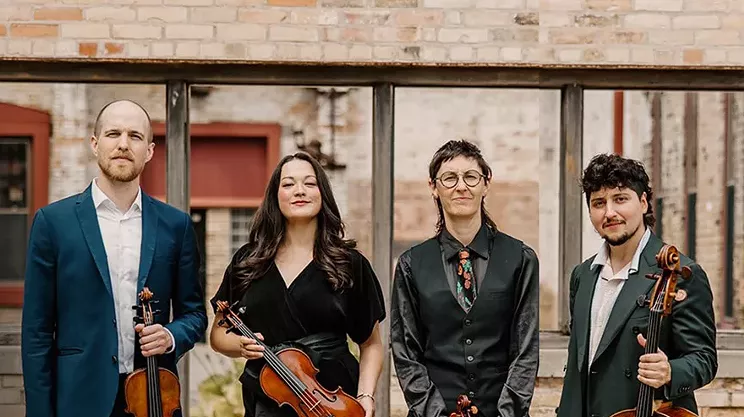 Image: Thalea String Quartet: Something Golden