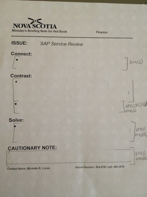 The Coast obtains a heavily redacted copy of the province's contract with IBM