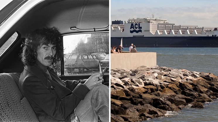 Like The Beatles' George Harrison, the Atlantic Sun ro-ro/cargo ship calls Liverpool, UK home.