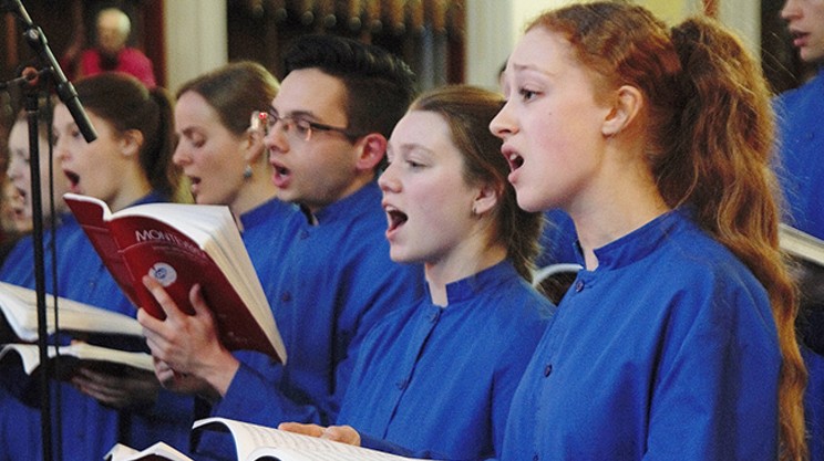 The King's Chapel Choir's heavy splash of eternal