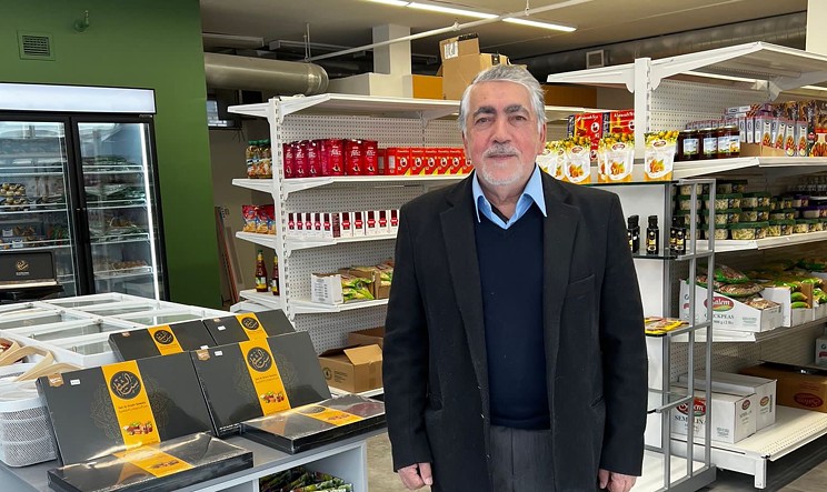 Mid-East Food Centre owner Abdulsalam Mohammad, standing in the Halifax store he's managed since 2008.