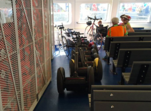 City councillors square-off over Segways on the ferry