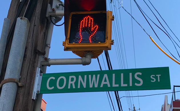 Petition to rename Cornwallis Street delivered to city hall