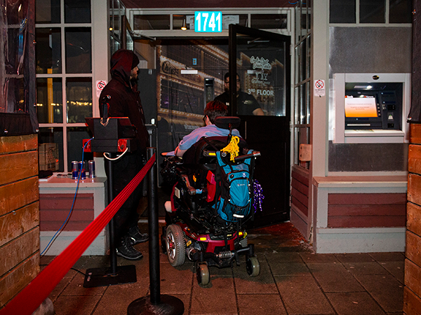 There’s nothing spontaneous about a night out in Halifax for someone who uses a mobility device