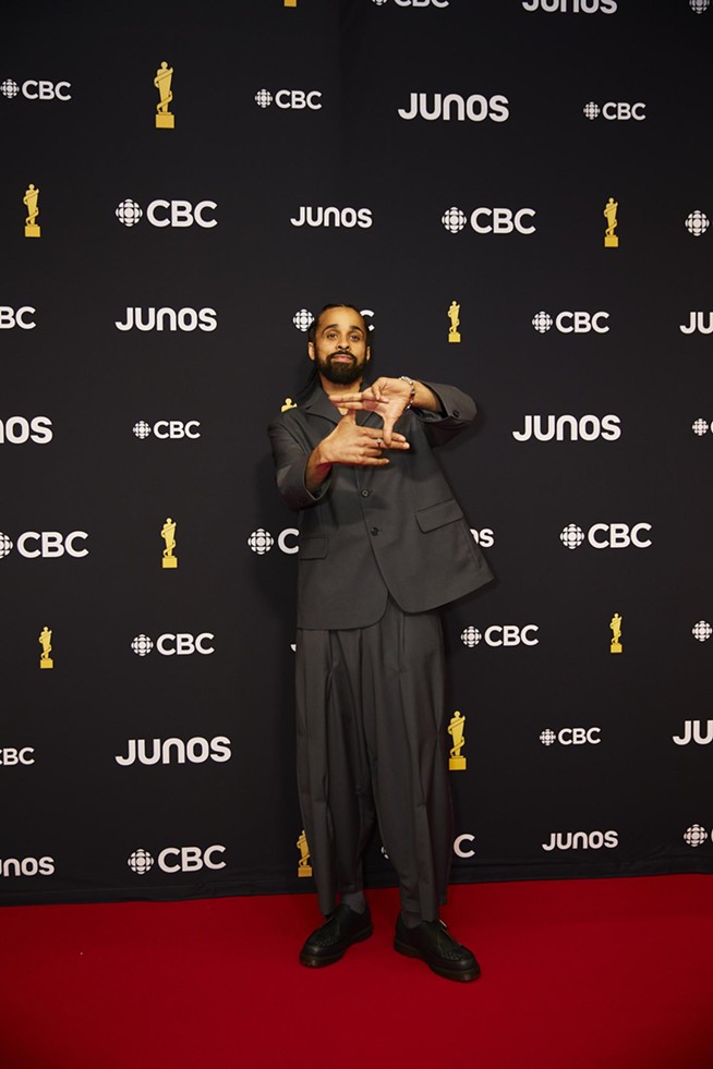Pit sweat and drug checks: Dispatches from the JUNO Red Carpet