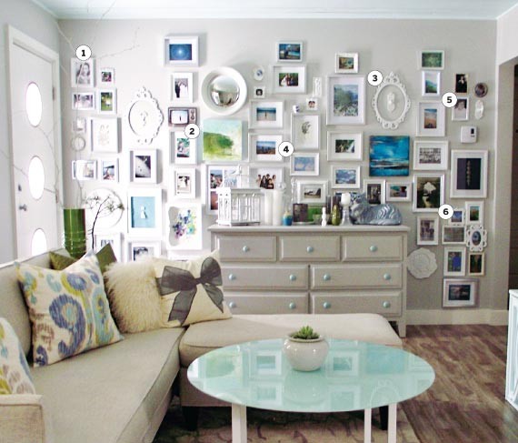 How to hang a gallery wall