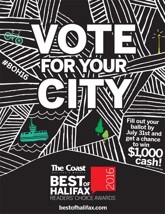 Cast your vote in Best of Halifax 2016