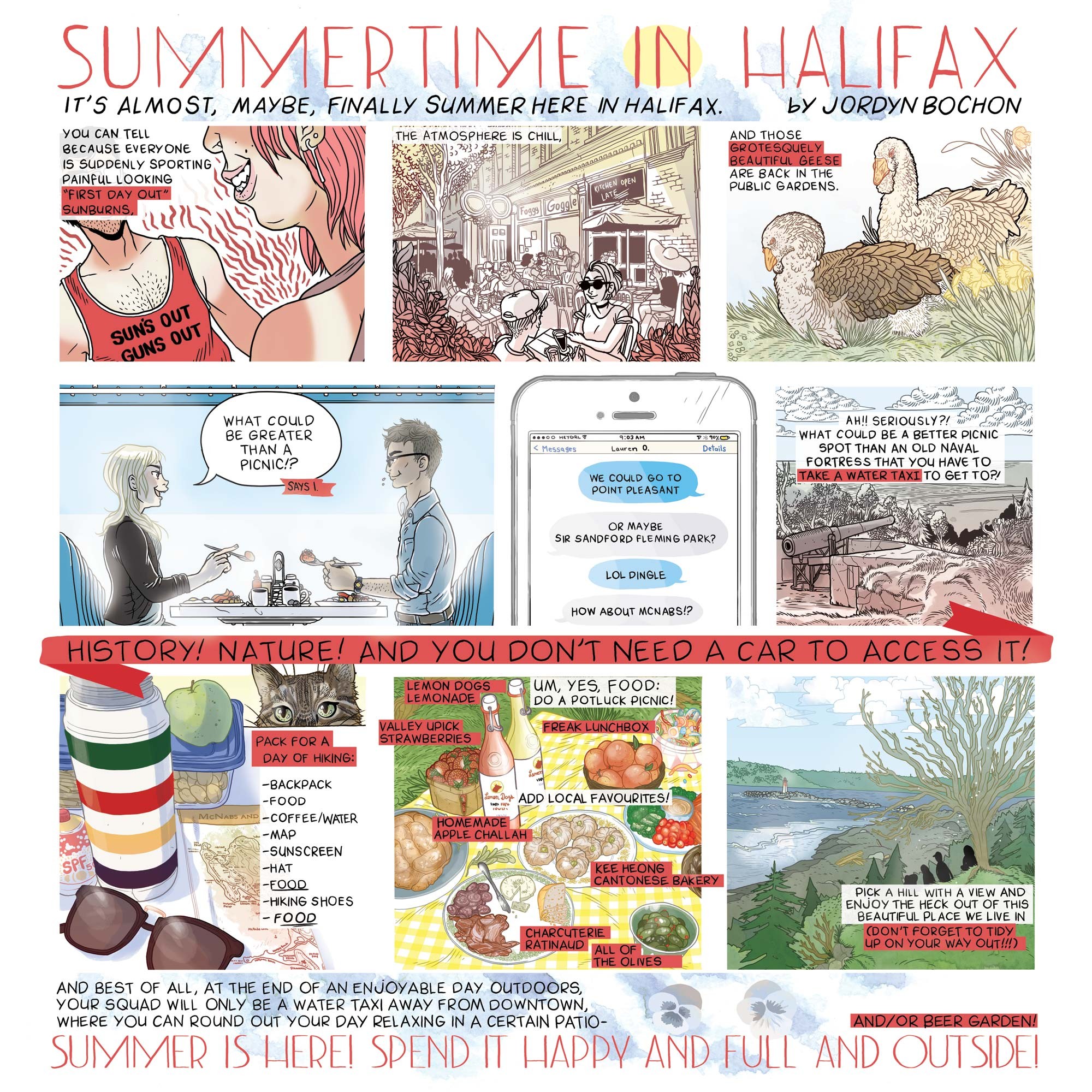 Summertime in Halifax