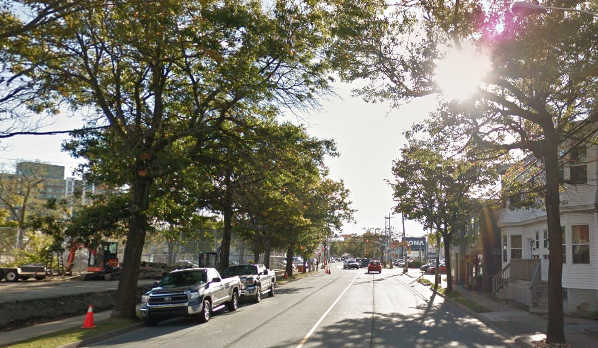 A new bike lane might be rolling onto Almon Street