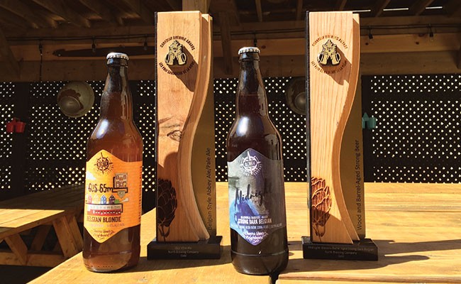 North Brewing Company wins two Canadian Brewing Awards