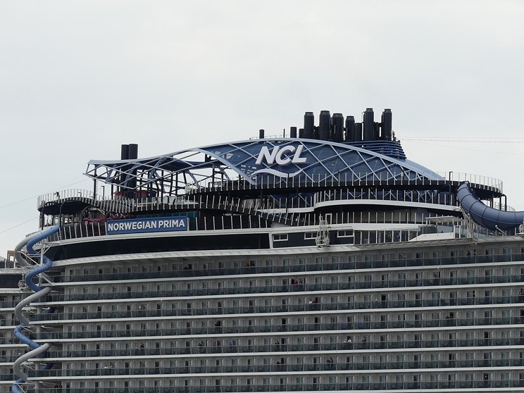 With a capacity of 3,215 passengers, the Norwegian Prima (seen in 2022) is the largest cruise ship to arrive in Halifax so far in 2023.