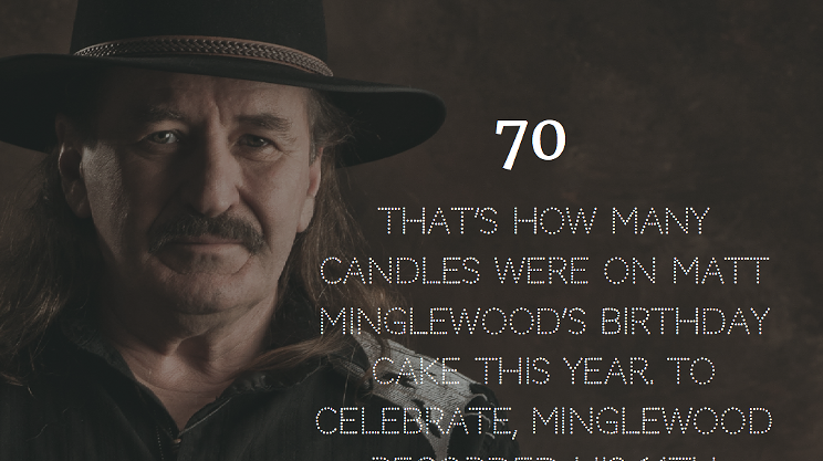 Minglewood celebrates 70