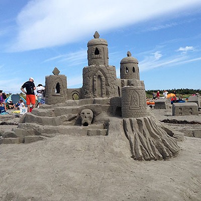 Enter sandcastle: celebrating 40 years of Clam Harbour's annual competition