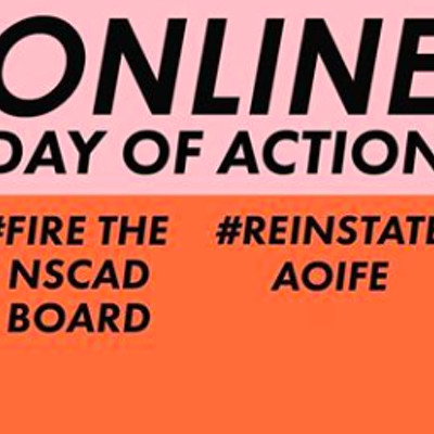 Friends of NSCAD mean business at Tuesday's Online Day of Action