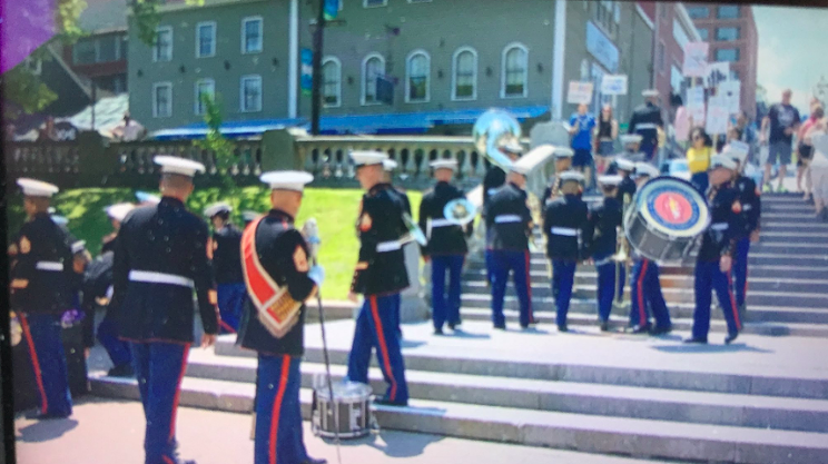 UPDATED: False outrage over this past weekend's Marine Band protest