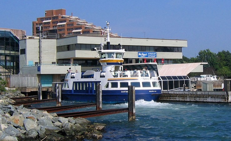 Ferry terminal lacks fountains
