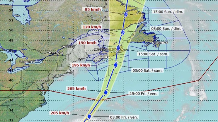 Updated: What Hurricane Fiona means to Halifax's weekend plans