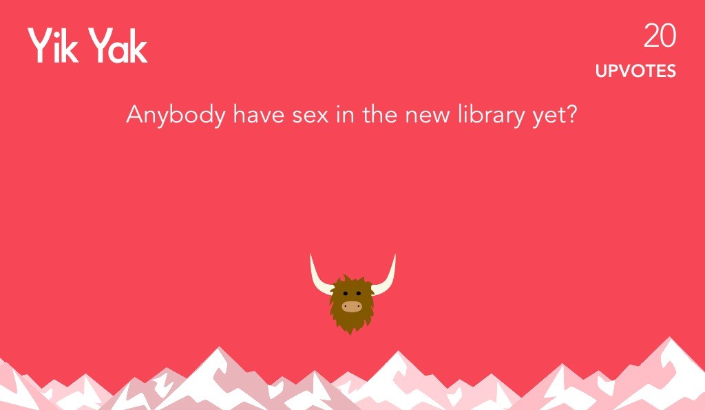 Yik Yak Halifax mostly just about pooping